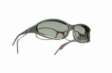 Image of Vistana Jeweled Steel-S-Gray Sunglasses, Small WJ604G