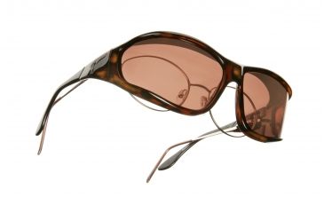 Image of Vistana Tortoise Frame L Copper Polare Lens Sunglasses W303C