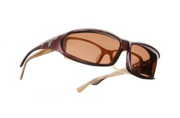 Image of Vistana Burgundy Frame MS Copper Polare Lens Sunglasses W419C