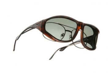 Image of Vistana Easy Touch Tort Frame XL Gray Polare Lens Sunglasses WS203G