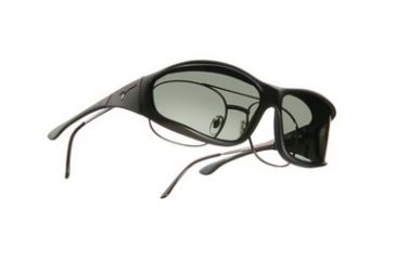 Image of Vistana Soft Black Frame L Gray Polare Lens Sunglasses WS302G