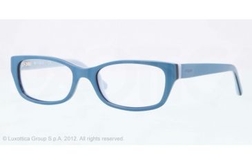 Image of Vogue BABY 83 VO2811 Eyeglass Frames 2075-45 - Light Blue/dark Blue/azure Frame, Demo Lens Lenses