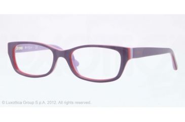 Image of Vogue BABY 83 VO2811 Eyeglass Frames 2077-47 - Violet/orange/lilac Frame, Demo Lens Lenses