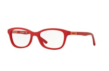 Image of Vogue BABY 87 VO2892 Bifocal Prescription Eyeglasses 2135S-45 - Crystal/matte Pearl Red Frame