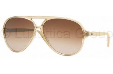 Image of Vogue Bifocal Sunglasses VO2578S with Lined Bi-Focal Rx Prescription Lenses VO2578S-168413-6211 - Frame Color: Beige, Lens Diameter: 62 mm