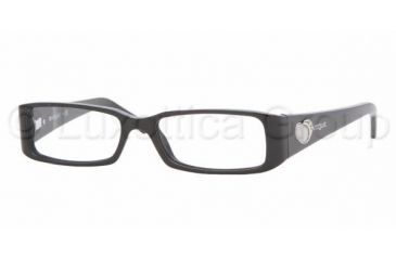 Image of Vogue VO2553 Progressive Eyeglasses, Black Frame / 51 mm Prescription Lenses, W44 5115