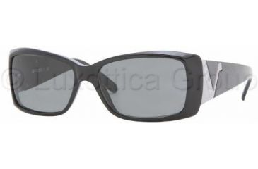 Image of Vogue VO2560S Sunglasses with No-Line Progressive Rx Prescription Lenses VO2560S-W44-87-5215 - Frame Color: Black, Lens Diameter: 52 mm