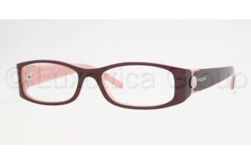 Image of Vogue VO2634B Progressive Eyeglasses Top Violet-Pink Frame / 52 mm Prescription Lenses, 1666-5216