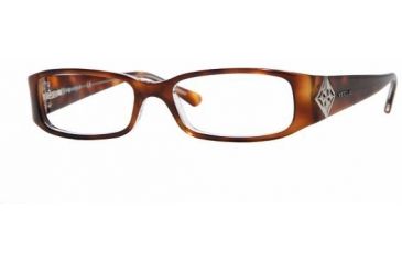Image of Vogue VO2504 Bifocal Eyeglasses - Top Transparent Havana Frame / 49 mm Prescription Lenses, 1471-4915