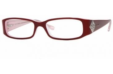 Image of Vogue VO2504 Bifocal Eyeglasses Top Dark Orange-White Frame / 49 mm Prescription Lenses, 1556-4915, Select Frame Color / Lens Diameter Top Dark Orange-White Frame / 49 mm Prescription Lenses