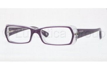 Image of Vogue VO2691 Single Vision Prescription Eyewear 1669-4916 - Top Violet-transparent 