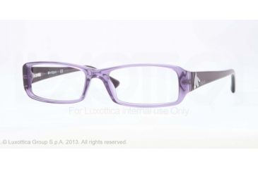 Image of Vogue VO2768B Progressive Prescription Eyeglasses 2121-51 - Violet Transparent Frame
