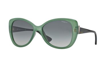 Image of Vogue VO2819S Progressive Prescription Sunglasses VO2819S-211911-58 - Lens Diameter 58 mm, Frame Color Opal Green