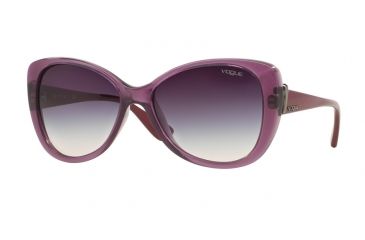 Image of Vogue VO2819S Progressive Prescription Sunglasses VO2819S-226336-58 - Lens Diameter 58 mm, Frame Color Opal Bordeaux