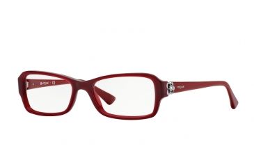 Image of Vogue VO2836B Progressive Prescription Eyeglasses 2139-51 - Opal Bordeaux Frame