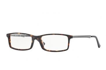 Image of Vogue VO2867 Single Vision Prescription Eyeglasses W656S-52 - Matte Dark Havana Frame