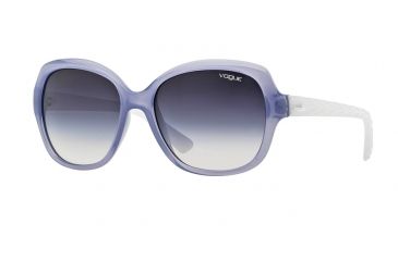 Image of Vogue VO2871S Single Vision Prescription Sunglasses VO2871S-219236-56 - Lens Diameter 56 mm, Frame Color Opal Light Grey
