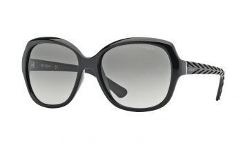Image of Vogue VO2871S Single Vision Prescription Sunglasses VO2871S-W44-11-56 - Lens Diameter 56 mm, Frame Color Black