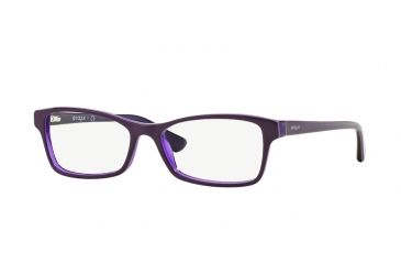 Image of Vogue VO2886 Eyeglass Frames 2277-51 - Dk Violet/Lilac/Violet Tr Frame
