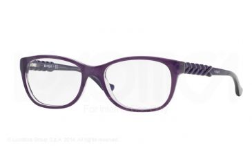 Image of Vogue VO2911 Single Vision Prescription Eyeglasses 2261-51 - Top Violet/Glietter Violet Frame