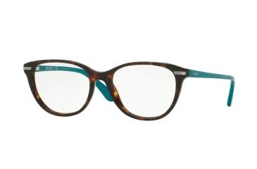 Image of Vogue VO2937 Single Vision Prescription Eyeglasses 2393-51 - Dark Havana Frame
