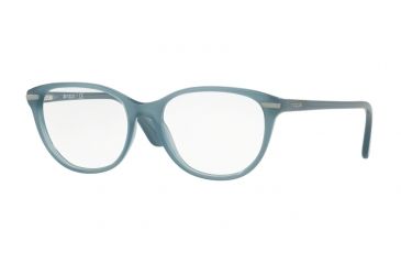 Image of Vogue VO2937 Single Vision Prescription Eyeglasses 2534-53 - Opal Light Blue Frame