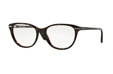 Image of Vogue VO2937 Single Vision Prescription Eyeglasses W656-53 - Dark Havana Frame