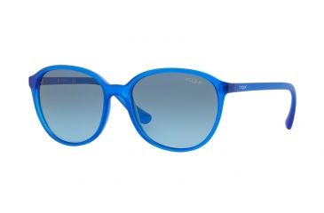 Image of Vogue VO2939S Bifocal Prescription Sunglasses VO2939S-22818F-55 - Lens Diameter 55 mm, Frame Color Transparent Electric Blue