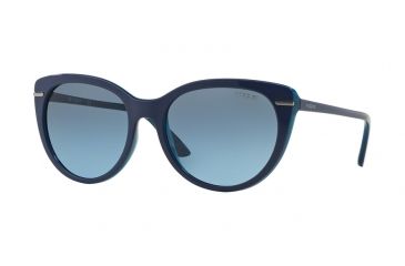 Image of Vogue VO2941S Bifocal Prescription Sunglasses VO2941S-22788F-56 - Lens Diameter 56 mm, Frame Color Top Bluette/Azure Trasp