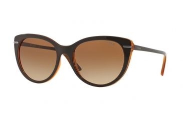 Image of Vogue VO2941S Bifocal Prescription Sunglasses VO2941S-227913-56 - Lens Diameter 56 mm, Frame Color Top Brown/Orange Transp