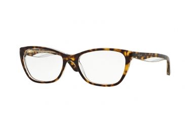 Image of Vogue VO2961 Progressive Prescription Eyeglasses 1916-53 - Top Havana/Transparent Frame