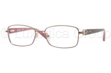 Image of Vogue VO3812B Bifocal Prescription Eyeglasses 896-5116 - Brown / Pink Frame