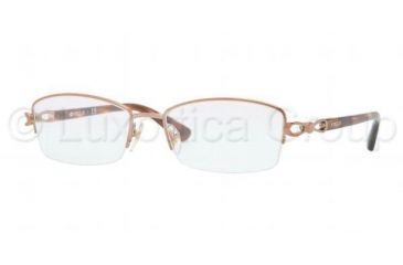 Image of Vogue VO3824 Bifocal Prescription Eyeglasses 813-5117 - Light Brown Frame