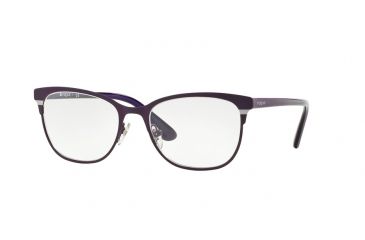 Image of Vogue VO3963 Single Vision Prescription Eyeglasses 897S-51 - Matte Brushed Violet Frame