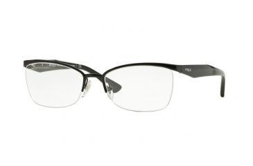 Image of Vogue VO3981 Progressive Prescription Eyeglasses 352-52 - Black Frame