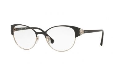Image of Vogue VO4015B Progressive Prescription Eyeglasses 352-51 - Black/Silver Frame