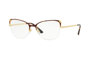 Image of Vogue VO4077 Eyeglass Frames 5078-52 - Gold Havana Frame