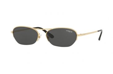 Image of Vogue VO4107S Progressive Prescription Sunglasses, 54mm, Gold, VO4107S-280-87-54-PRO