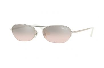 Image of Vogue VO4107S Progressive Prescription Sunglasses, 54mm, Silver, VO4107S-323-8Z-54-PRO