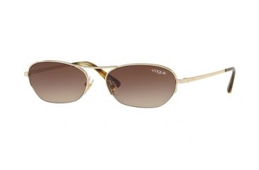 Image of Vogue VO4107S Progressive Prescription Sunglasses, 54mm, Pale Gold, VO4107S-848-13-54-PRO