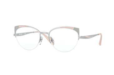 Image of Vogue VO4153 Bifocal Prescription Eyeglasses, 51mm, Silver/Matte Pink Grey, VO4153-323-51-BI
