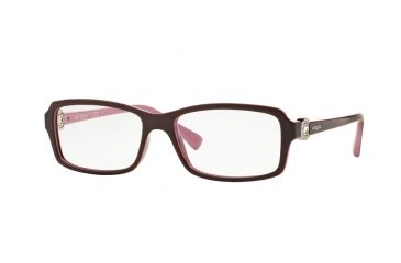 Image of Vogue VO5001B Progressive Prescription Eyeglasses 2321-52 - Eggplant/opal Pink Frame