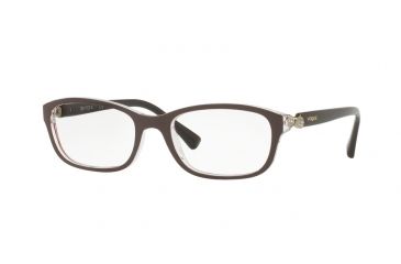 Image of Vogue VO5094B Bifocal Prescription Eyeglasses 2465-52 - Top Dark Violet/serigraphy Frame