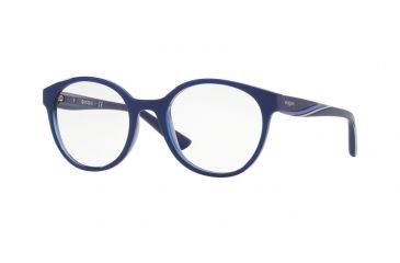 Image of Vogue VO5104F Progressive Prescription Eyeglasses 2471-51 - Top Blue/blue Transp Frame