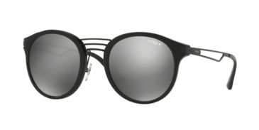 Image of Vogue VO5132S Progressive Prescription Sunglasses VO5132S-W44-6G-52 - Lens Diameter 52 mm, Frame Color Black