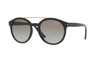 Image of Vogue VO5133S Single Vision Prescription Sunglasses VO5133S-W44-11-53 - Lens Diameter 53 mm, Frame Color Black