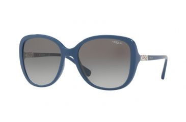 Image of Vogue VO5154SB Sunglasses 241611-56 - Bluette Frame, Grey Gradient Lenses