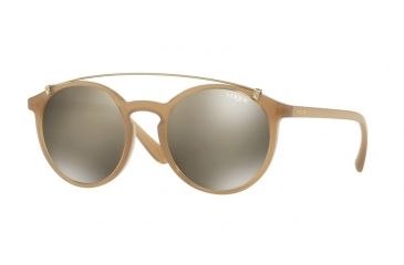 Image of Vogue VO5161S Progressive Prescription Sunglasses VO5161S-25335A-51 - Lens Diameter 51 mm, Frame Color Opal Sand