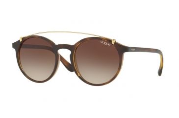 Image of Vogue VO5161S Progressive Prescription Sunglasses VO5161S-W65613-51 - Lens Diameter 51 mm, Frame Color Dark Havana