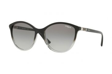 Image of Vogue VO5165S Bifocal Prescription Sunglasses, 55mm, Transp Grey Gradient Black, VO5165S-188011-55-BI